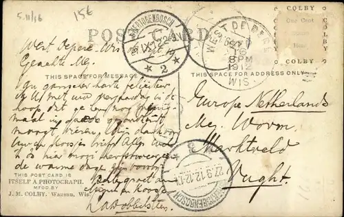 Foto Ak Hatfield Wisconsin USA, Wasserkraftwerk