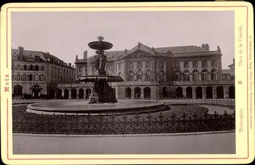 Kabinettfoto Metz Moselle, Theaterplatz