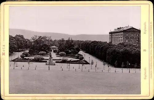 Kabinettfoto Metz Moselle, Esplanade
