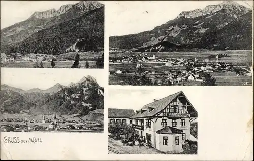 Ak Mühl Breitenwang bei Reutte in Tirol, Ortsansichten, Panorama