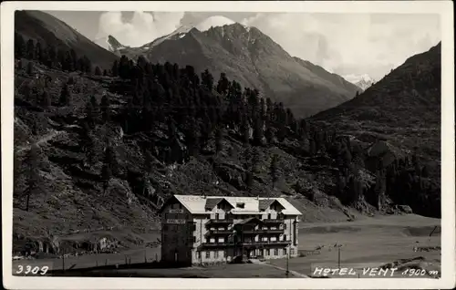 Ak Vent Sölden in Tirol, Landschaft mit Hotel Vent