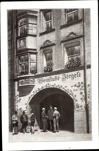 Ak Innsbruck in Tirol, Weinstube Jörgele