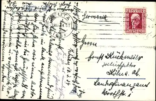 Ak Tetouan Tetuan Marokko, Ceuta Tor