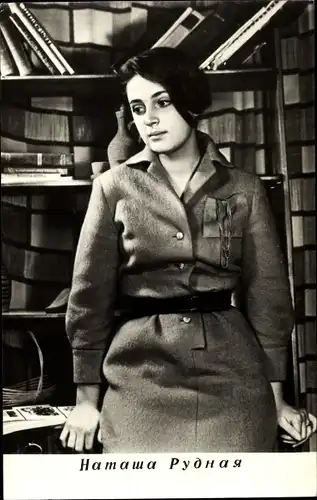 Ak Schauspielerin Natascha Rudnaja, Portrait, UdSSR