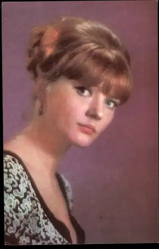 Ak Schauspielerin Marianna Wertinskaja, Portrait, UdSSR