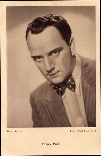 Ak Schauspieler Harry Piel, Portrait