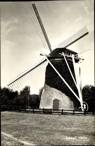 Ak Schoorl Nordholland Niederlande, Molen