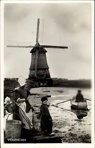 Ak Volendam Nordholland Niederlande