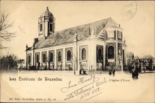 Ak Uccle Ukkel Brüssel, L'Eglise