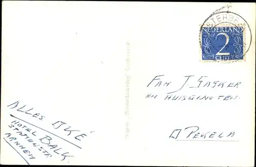 Ak Oosterbeek Renkum Gelderland, Grote zaal, Westerbouwing