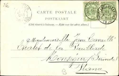 Ak Waterloo Wallonisch Brabant, Le Lion