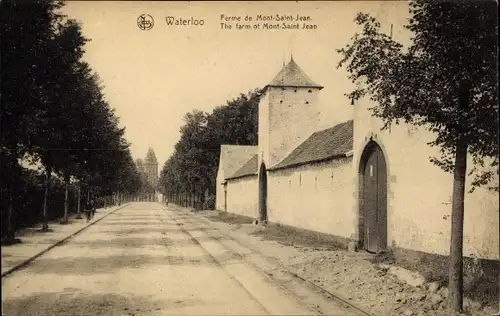 Ak Waterloo Wallonisch Brabant, Ferme de Mont Saint Jean