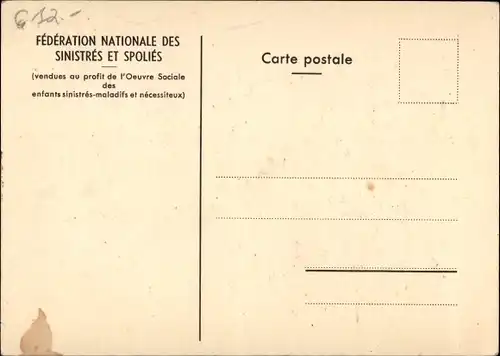 Künstler Ak Jacques-Philippe Leclerc de Hauteclocque, Portrait