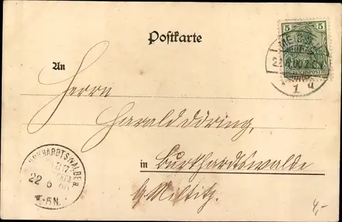 Ak Meißen in Sachsen, Geipelburg