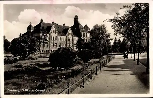 Ak Eilenburg an der Mulde Sachsen, Städtische Oberschule