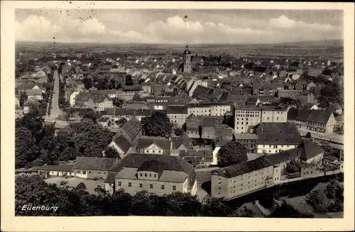 Ak Eilenburg an der Mulde Sachsen, Panoramablick auf die Stadt