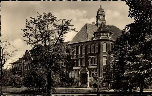 Ak Eilenburg an der Mulde Sachsen, Oberschule