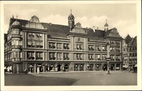 Ak Torgau an der Elbe, Rathaus