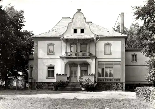 Ak Zeititz Wurzen in Sachsen, Schwangeren Erholungsheim Clara Zetkin, Außenansicht