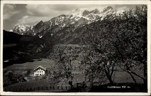 Ak Kirchberg in Tirol, Gasthaus Hochbrunn