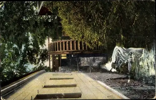 Ak Strausberg in der Mark, Restaurant Hegermühle