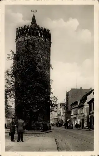 Ak Brandenburg an der Havel, Plauer Straße, Plauer Torturm