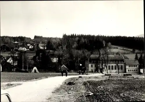 Ak Kretscham Rothensehma Neudorf Sehmatal im Erzgebirge, Teilansicht