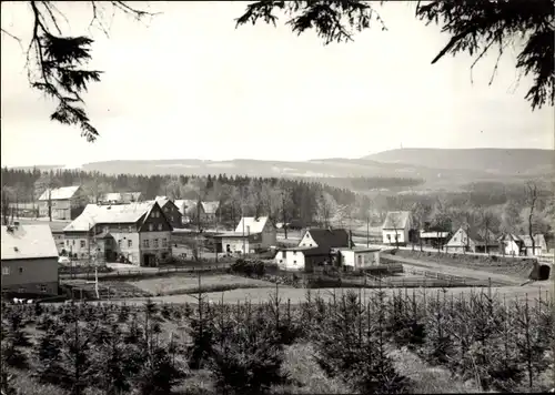 Ak Kretscham Rothensehma Neudorf Sehmatal im Erzgebirge, Teilansicht