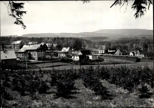 Ak Kretscham Rothensehma Neudorf Sehmatal im Erzgebirge, Teilansicht