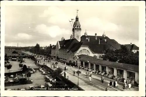 Ak Świnoujście Swinemünde Pommern, Kurhaus