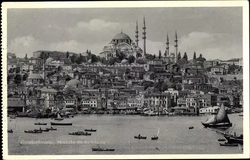 Ak Konstantinopel Istanbul Türkei, Mosquée de Sulémanie