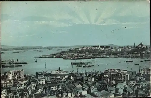 Ak Konstantinopel Istanbul Türkei, La Pointe du Serail