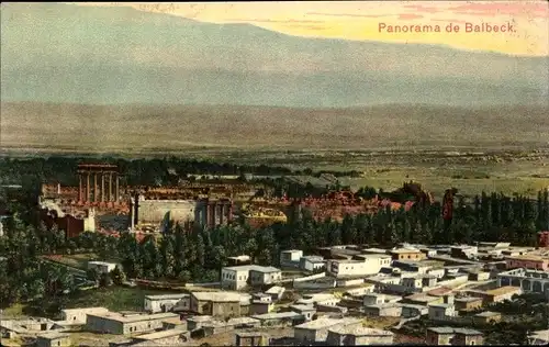 Ak Baalbek Libanon, Panorama
