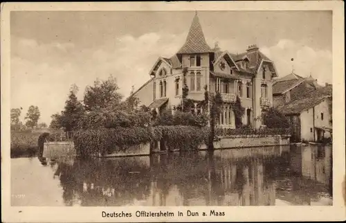 Ak Dun sur Meuse, Deutsches Offiziersheim, I. WK
