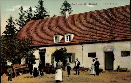 Ak Kuchalb Donzdorf in Baden Württemberg, Partie am Gasthaus
