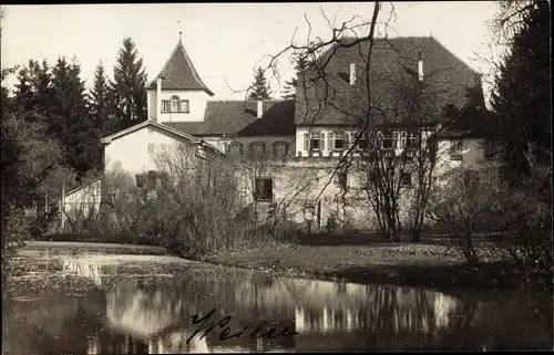 Foto Ak Weiler Obersulm in Württemberg, Schloss Weiler