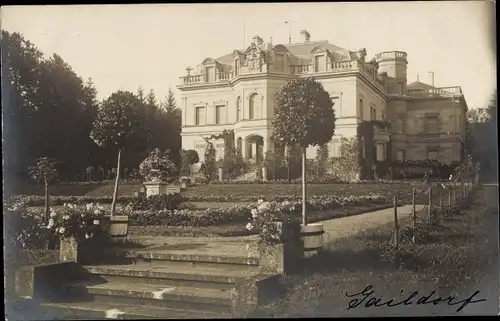 Foto Ak Gaildorf am Kocher Württemberg, Neues Schloss