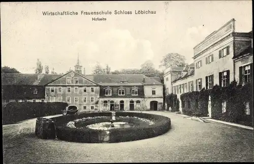 Ak Löbichau in Thüringen, Wirtschaftliche Frauenschule Schloss Löbichau