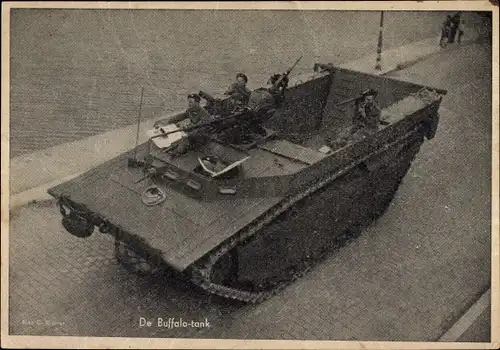 Ak De Buffalo tank, Panzer, II WK