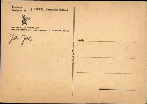 Künstler Ak Voedselbombardement Schiphol, Thank you America, Nahrungsversorgung, Luftbrücke