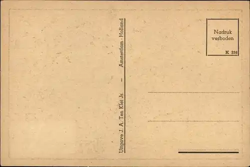 Künstler Ak Mei 1945, Nederland Herrijst, Propaganda Niederlande, II WK