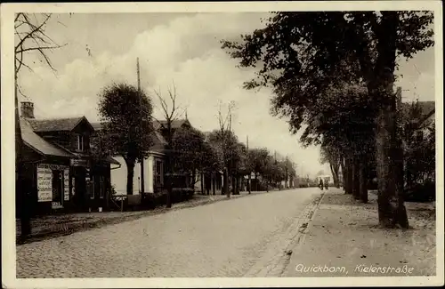 Ak Quickborn in Holstein, Kielerstraße
