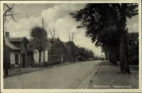 Ak Quickborn in Holstein, Kielerstraße