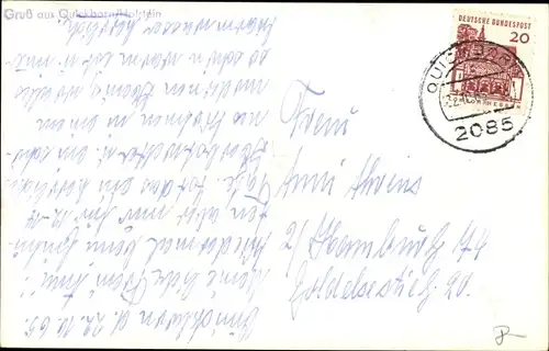 Foto Ak Quickborn in Holstein, Stadtansicht, Hochhaus