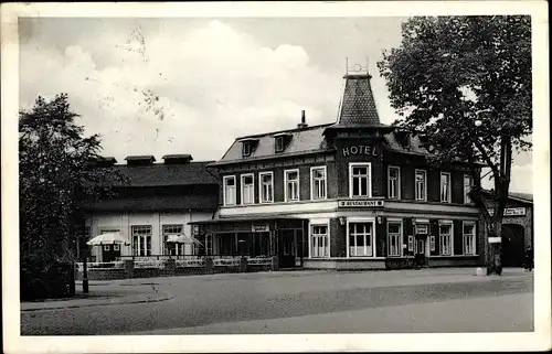 Ak Quickborn in Holstein, Schmidt's Gasthof, Tante Agnes, Restaurant