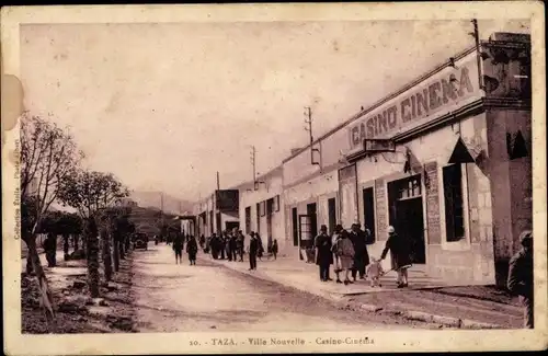 Ak Taza Marokko, Ville Nouvelle, Casino-Cinema