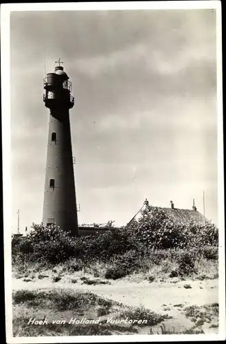 Ak Hoek van Holland Rotterdam Südholland Niederlande, Leuchtturm