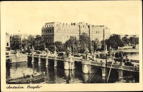 Ak Amsterdam Nordholland Niederlande, Hoogesluis