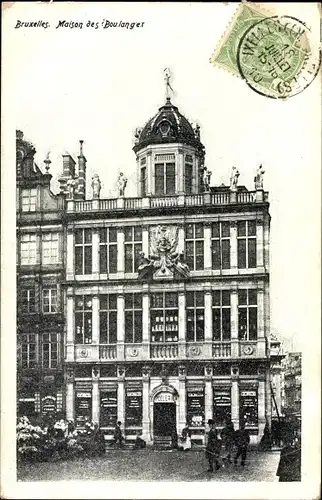 Ak Bruxelles Brüssel, Maison des Boulanger