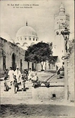 Ak El Kef Tunesien, Coubba et Minaret du Sidi-bou-Maklouffe